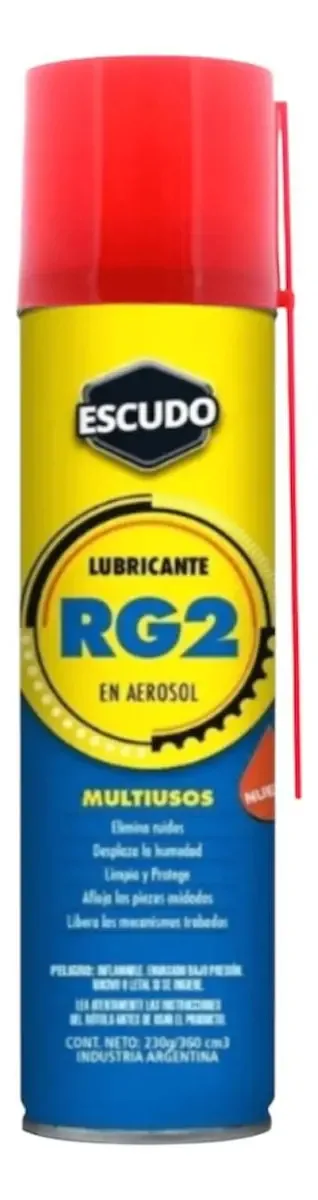 Lubrificante aerossol multiuso Rg2 Shield 360ml