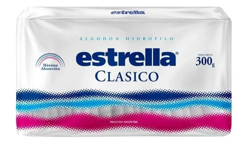 Algodão Estrela Clássico X 300 Gramas