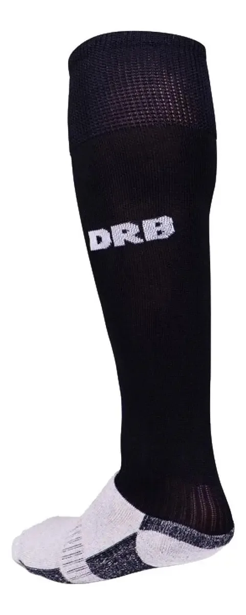 Meias Drb de hóquei, rúgbi, voleibol, cor preta, tamanho 30 - 35