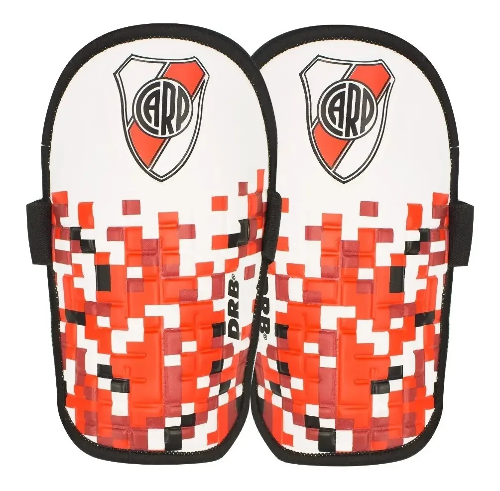 Leggings de futebol para crianças River Drb, cor vermelha, tamanho M