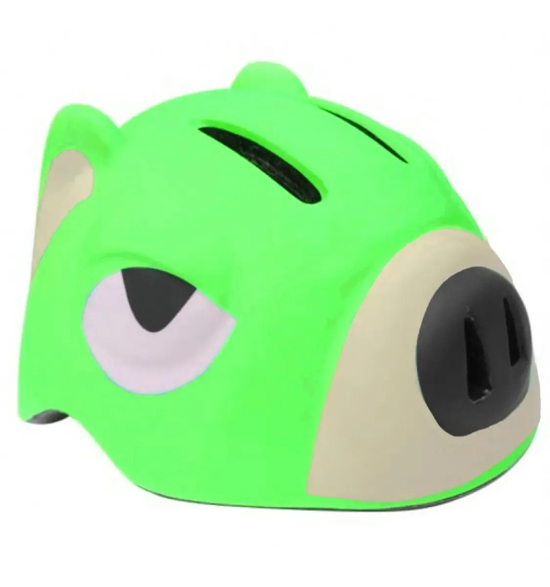 Capacete de ciclismo infantil Drb Patin Skate Roller Pvc Deer Color Verde Tamanho S
