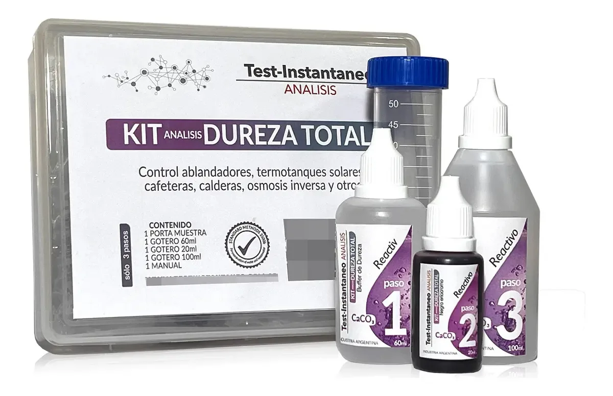 Kit de análise de dureza total - Tartar