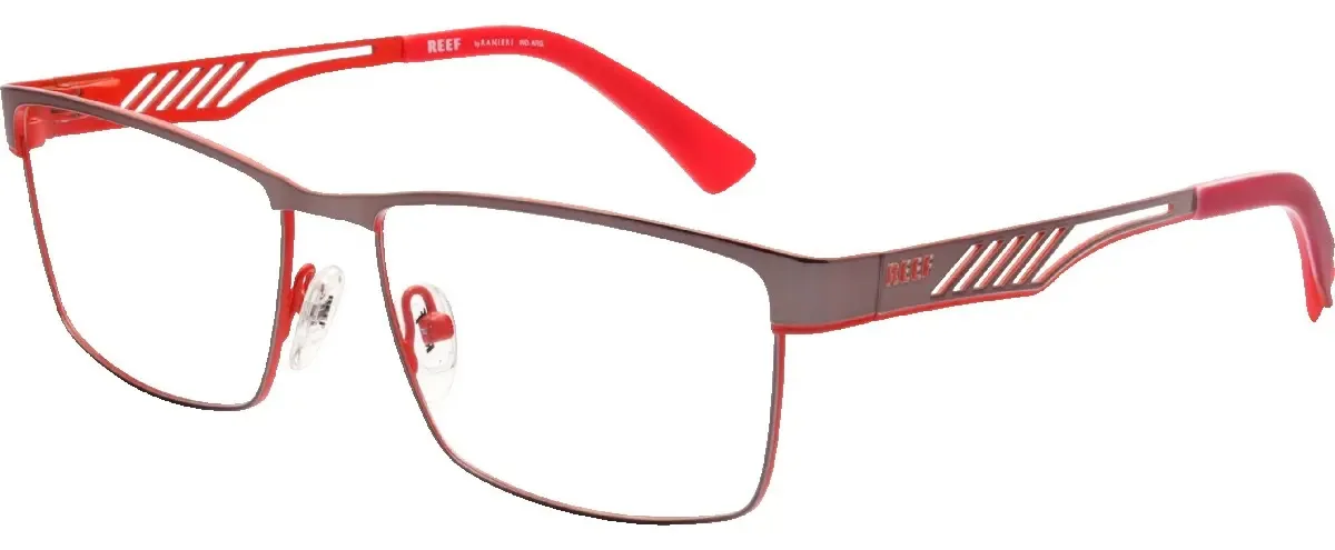 Óculos Frames Marcos Reef 5173 Pewter Color - Interior laranja