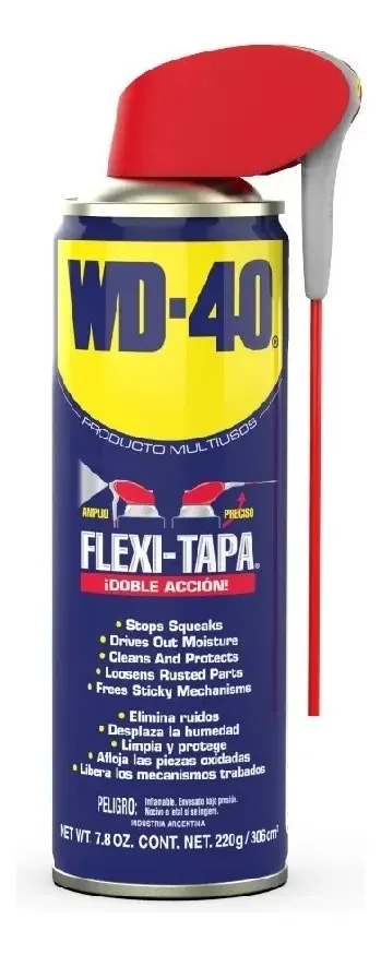 Lubrificante em aerossol multiuso Wd-40® -Flexitapa - 220g