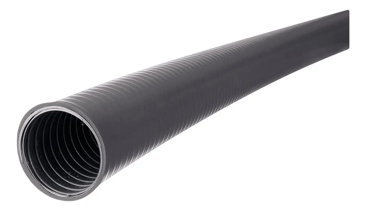 Tubo flexível impermeável cinza 1 por metro | Zoloda