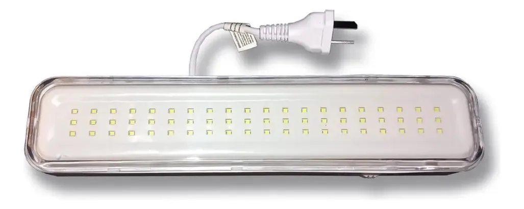 Luzes de emergência Led 60 Smd com bateria de lítio recarregável 10HS