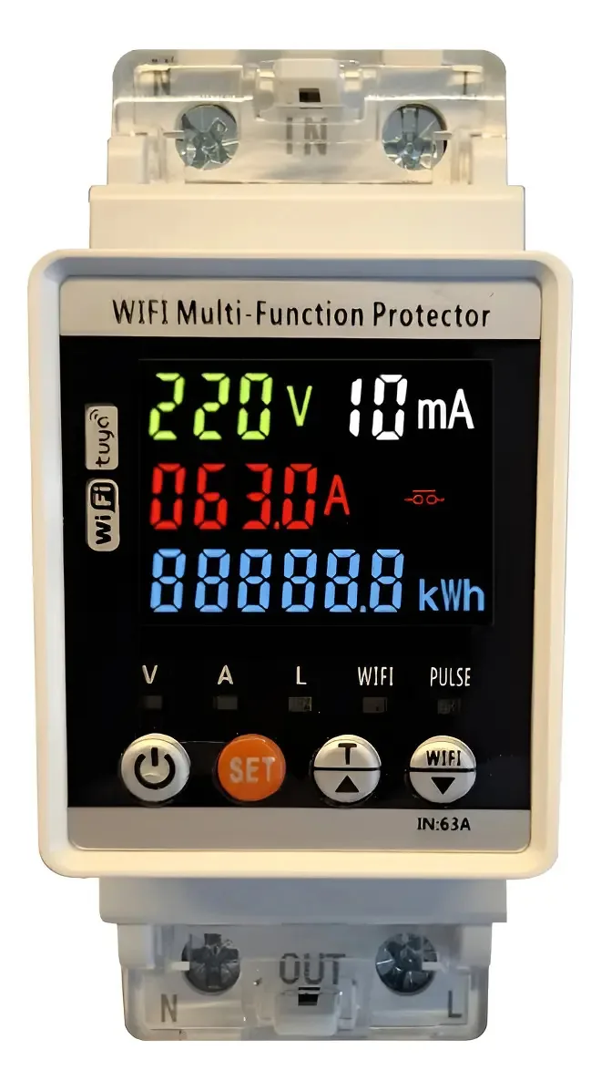 Interruptor automático wifi programável JA TPV0002
