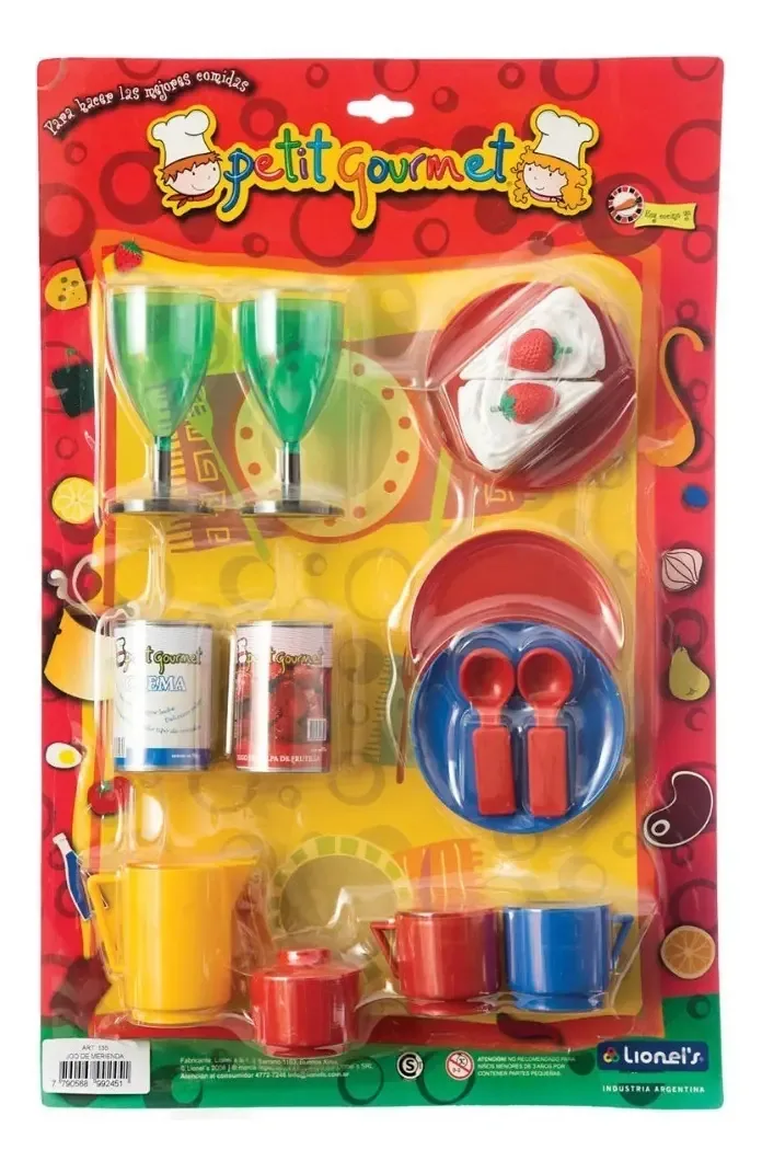 Lanche Lionels Petit Gourmet Playking Blister Meals