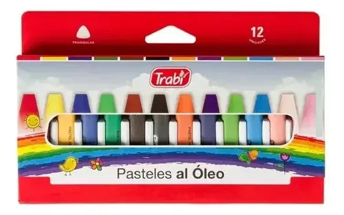 Pastéis de óleo X12 Trabi En-71