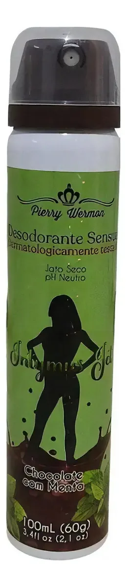 Desodorante em spray Pierry Wermon Sensual Chocolate Menta