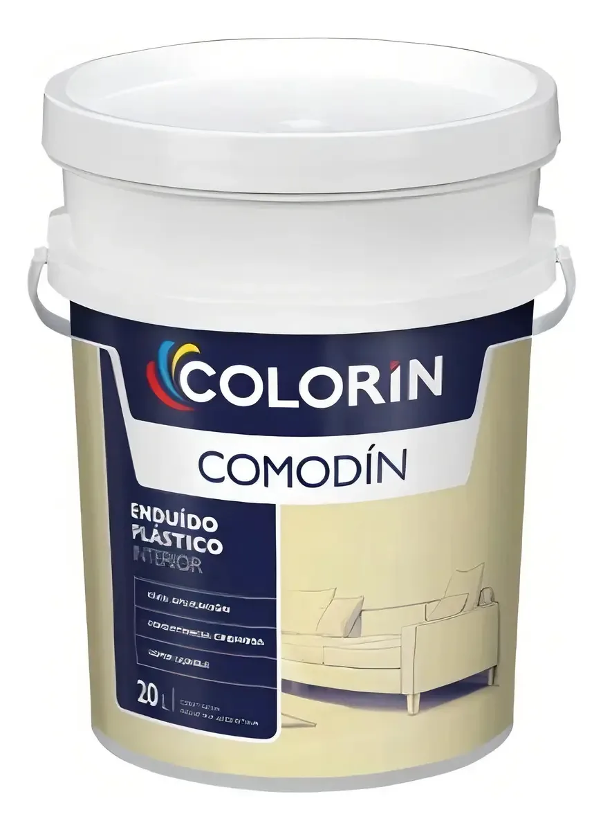 Endurecedor interno de plástico Colorin Rex 20lt Commodin