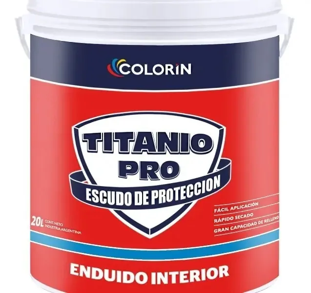 Colorin: interior de titânio, acrílico endurecido, 20 ml