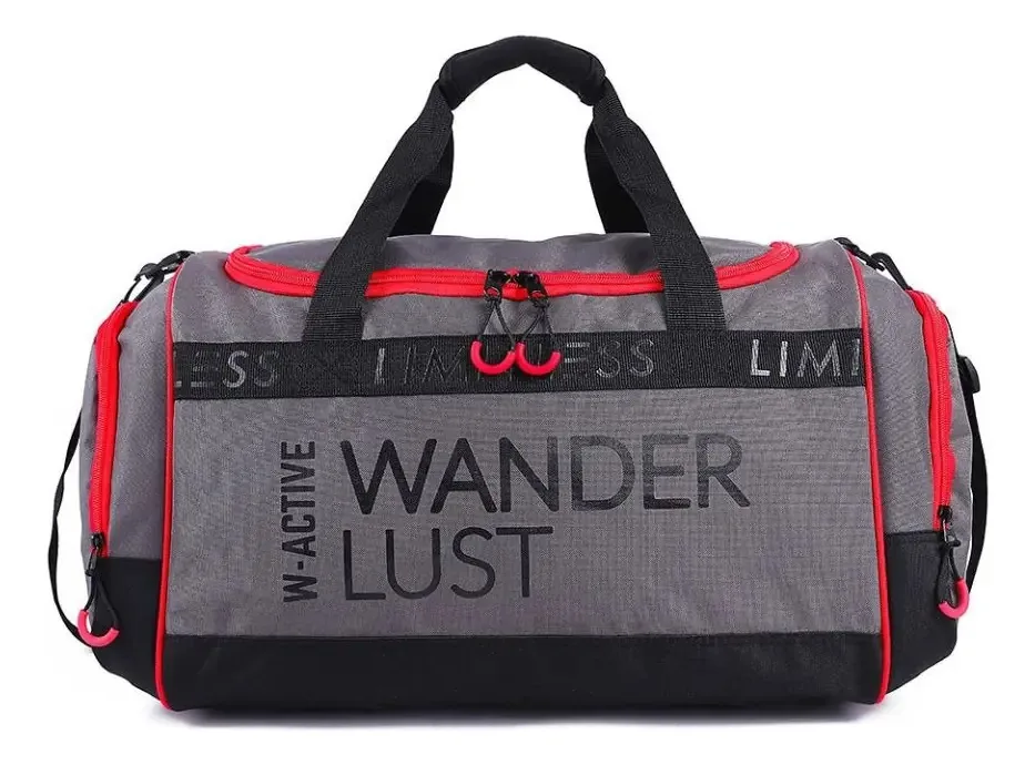 Mala de viagem cinza Wanderlust Active Limitless
