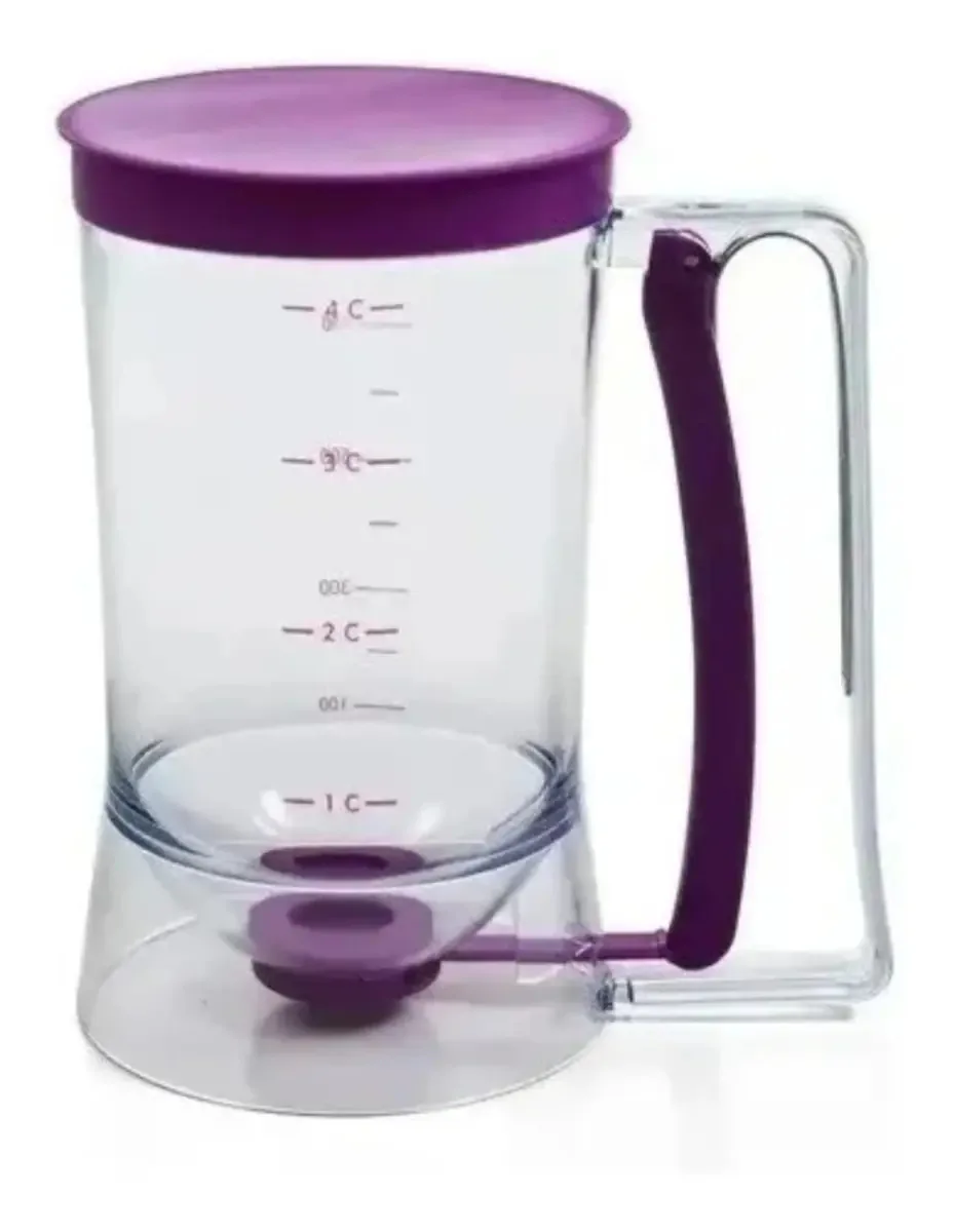 Dispensador de dosagem para cozinhar massa Muffin Cupcake Sleeve Color Bordeaux