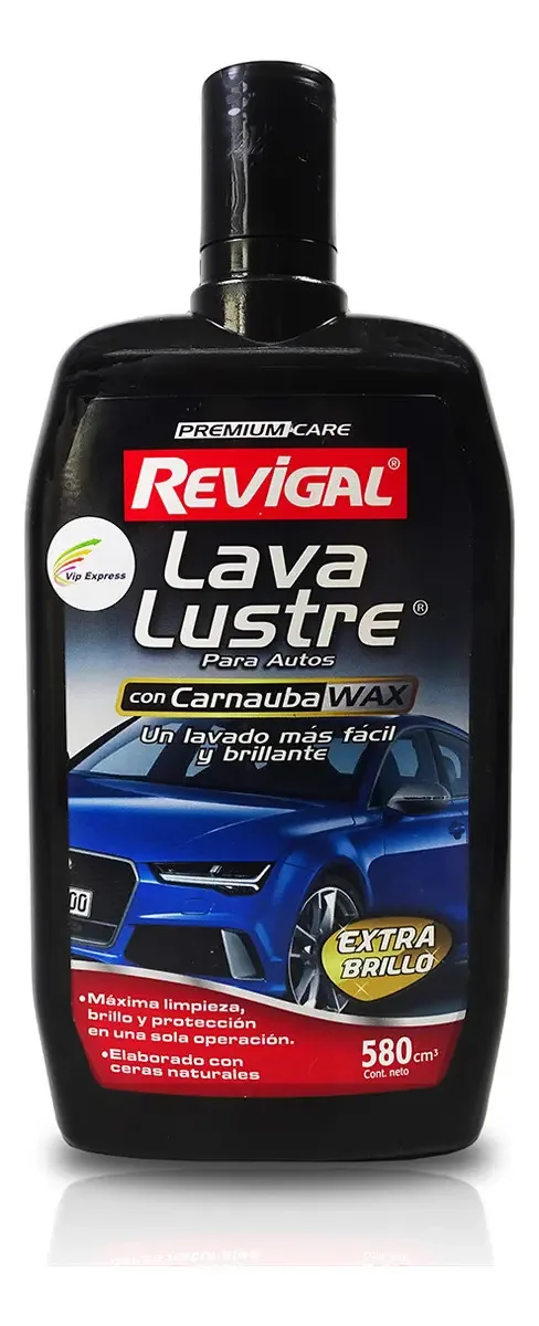 Lava Lustre para automóveis