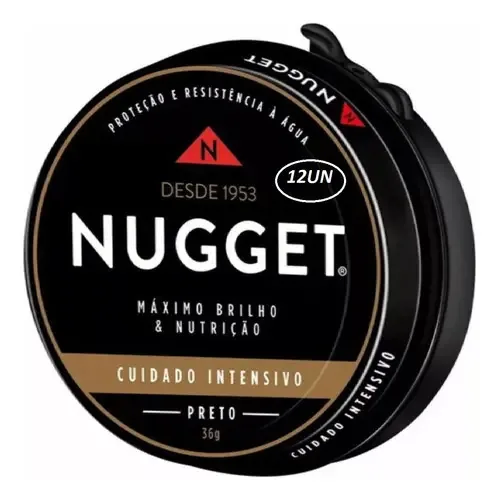 Graxa Nugget Pasta Preta 36g