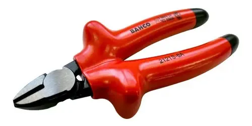 Alicate Corte Oblicuo 6 Aislado 1000v Bahco
