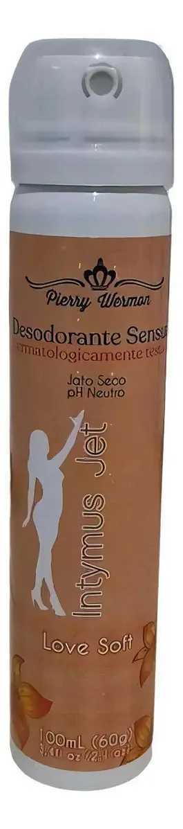 Desodorante em spray Pierry Wermon Sensual Love Soft