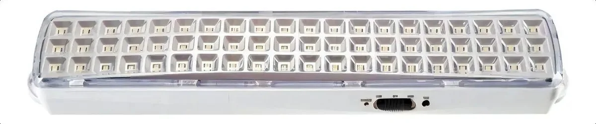 Luz de emergência recarregável Zurich 60 LED