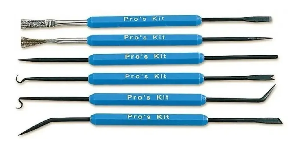 Kit de limpeza e manutenção de soldagem Proskit 1pk-3616