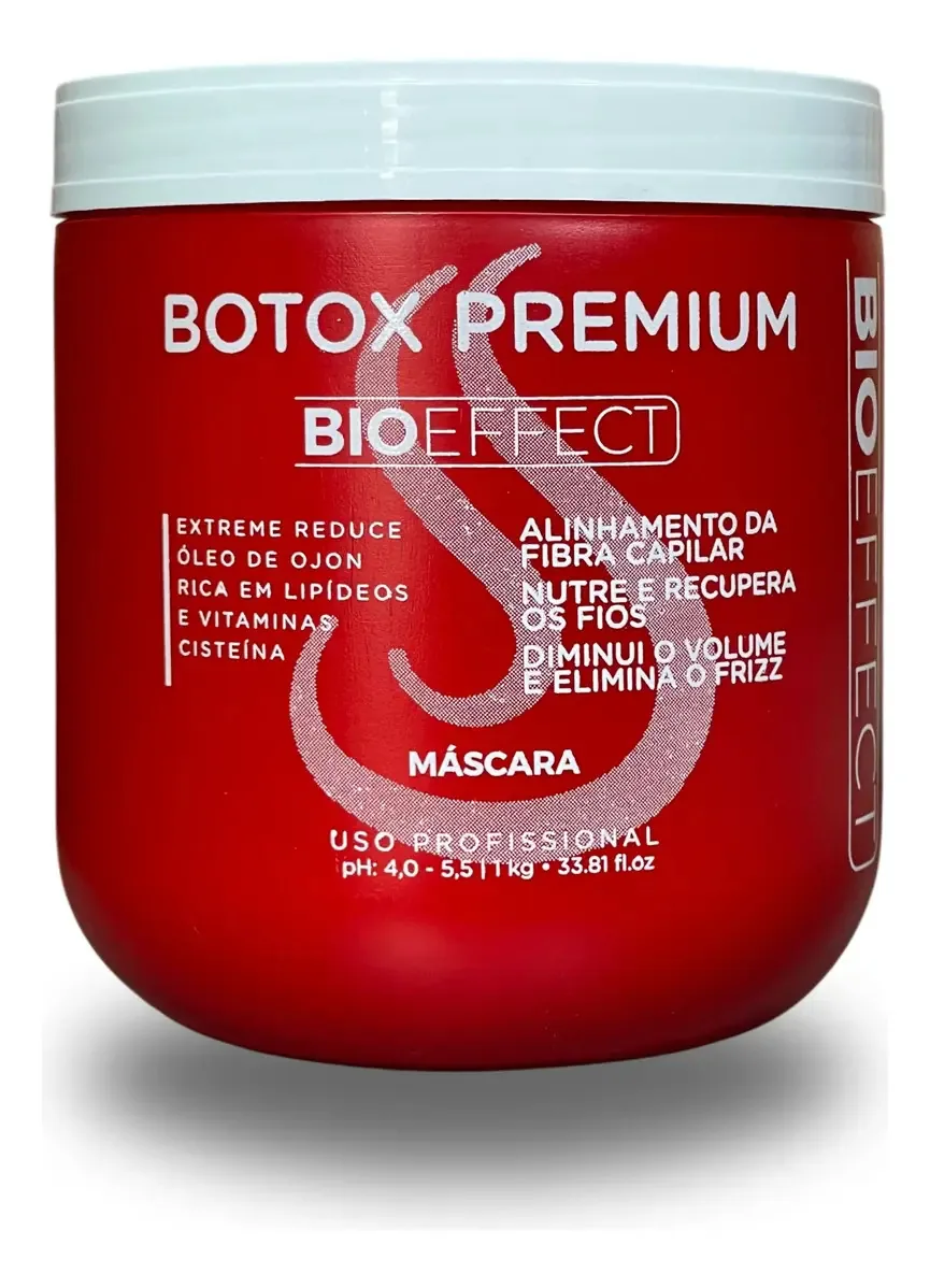 Vloss Btx Alinhamento Capilar 1kg Creme Redutor De Volume