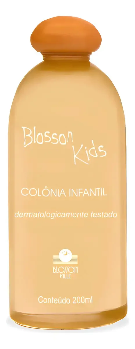 Colônia Infantil Blosson Ville Kids Laranjinha 200ml Sem Álcool