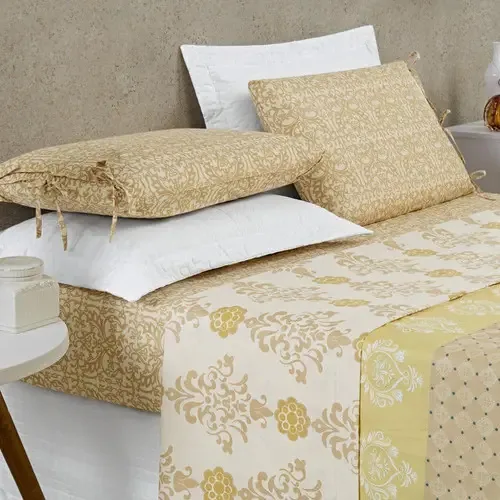 Jogo Cama Lençol Sparta Casal Micropercal 200 Fios Estampado