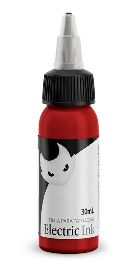 Electric Ink Tinta Para Tatuagem - Vermelho Bombeiro
