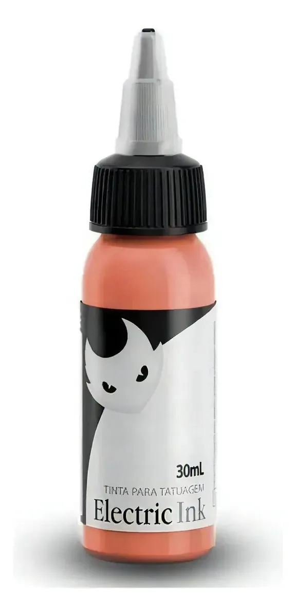 Electric Ink Tinta Para Tatuagem Laranja Pastel - 30 Ml