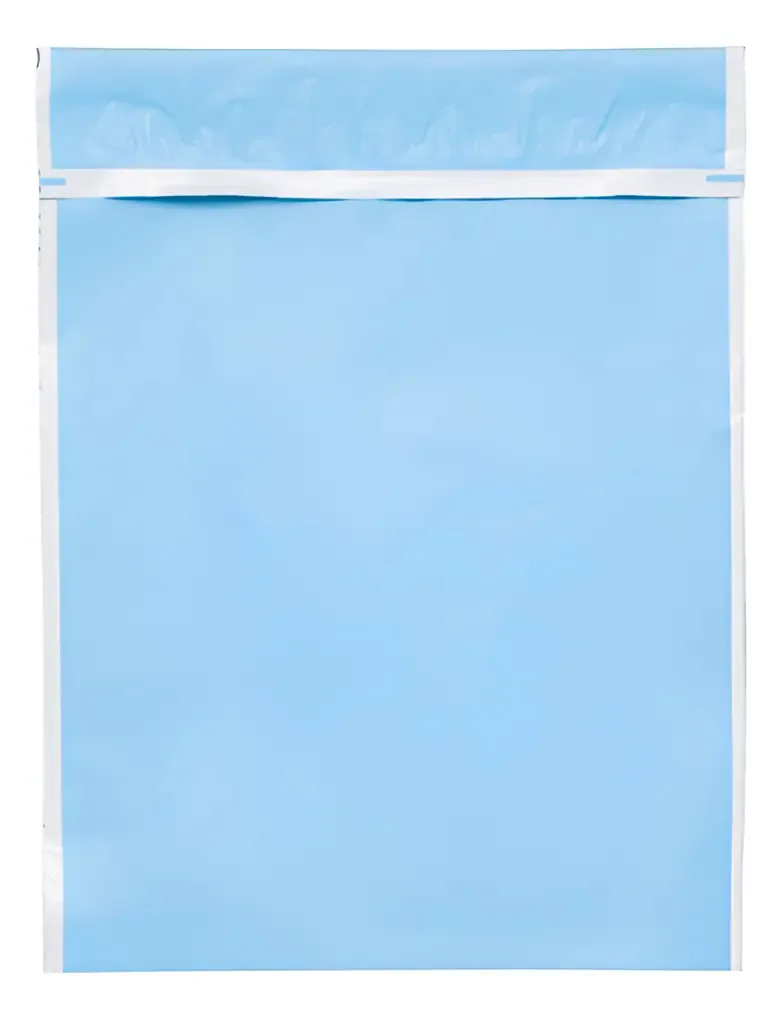 100 Envelopes Coloridos Para - Azul - 32x40 Cm Preto