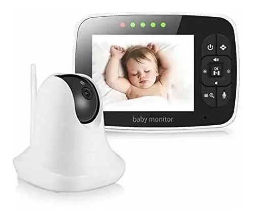 Monitor de bebê, monitor de vídeo para bebês com tela LCD