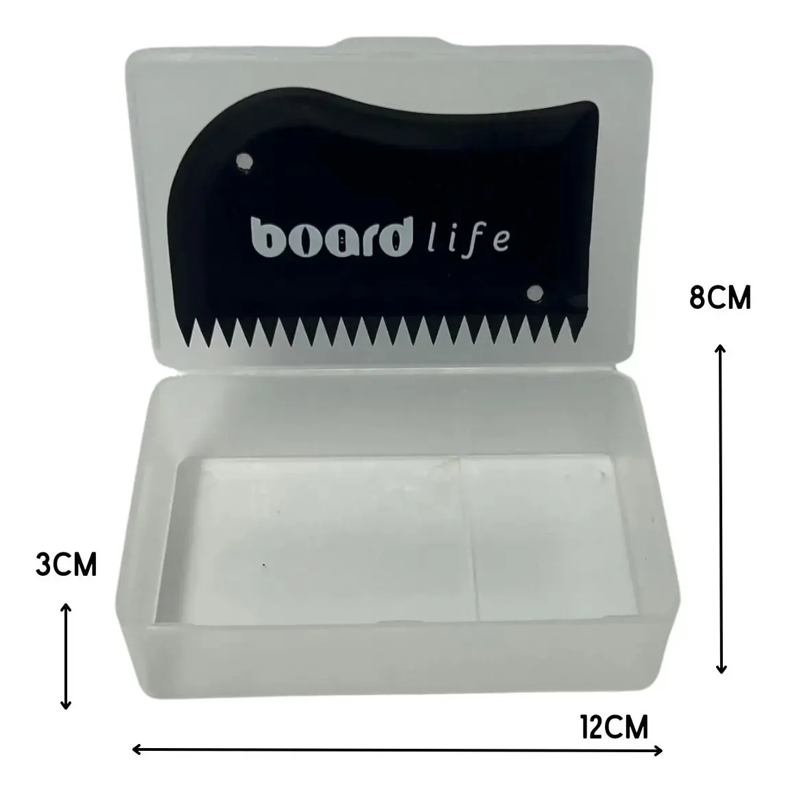Porta Parafina e Raspador Grande Board Life Niihau Surf