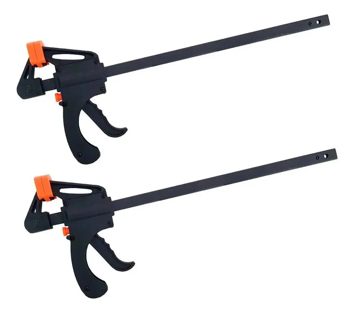 Kit 2 Grampos Sargento De Aperto Rápido 12 Pol. Haste Grossa