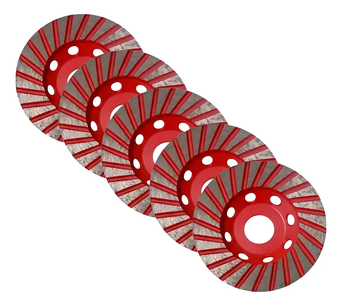 Discode Desbaste Hessen 115mm Cor Vermelho