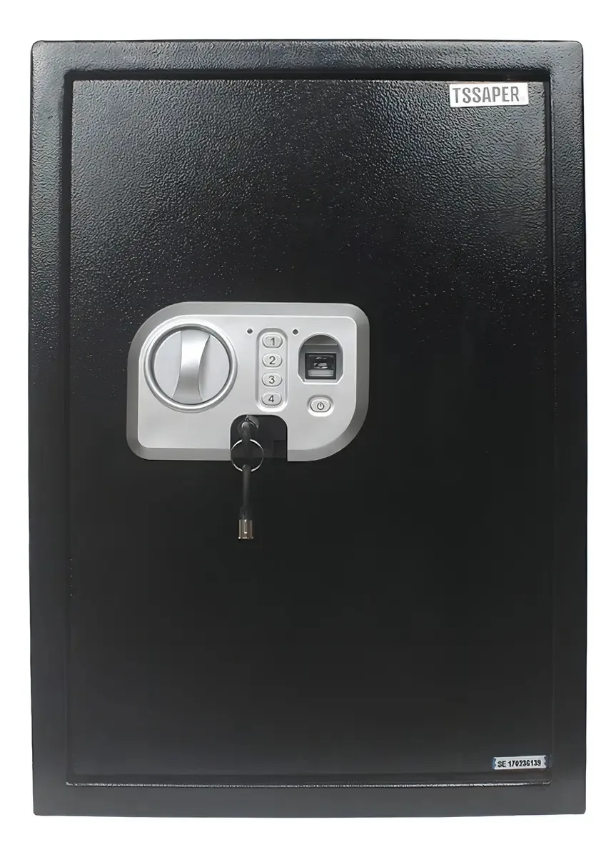 Cofre Digital Eletrônico Leitor Biométrico Chave Senha 50fpn