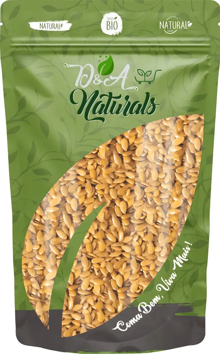 Semente De Linhaça Dourada - 1kg