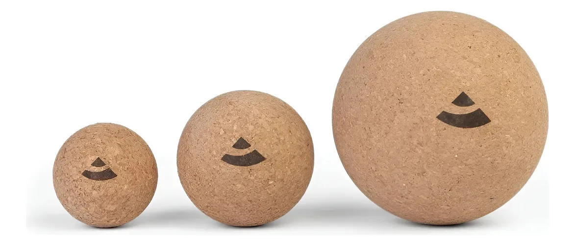 Bola Liberação Miofascial Massageadora Eco Cortiça Natural