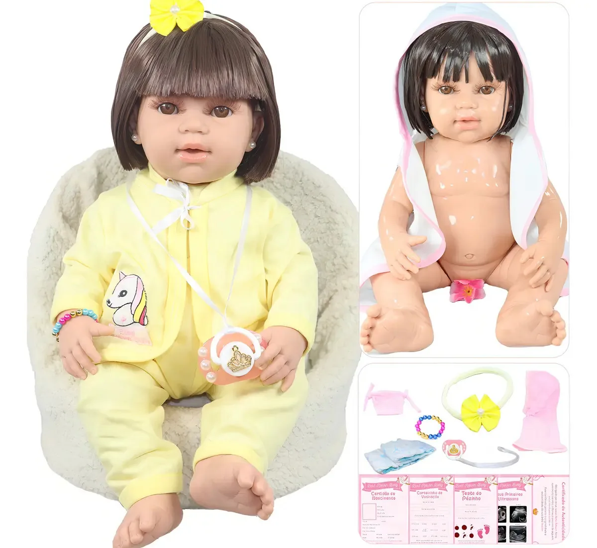 Bebê Reborn Baby Com Accesorios