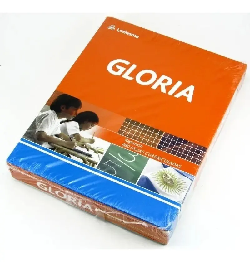 Folhas de reposição de folhas quadradas Gloria Maxi No. 3 480