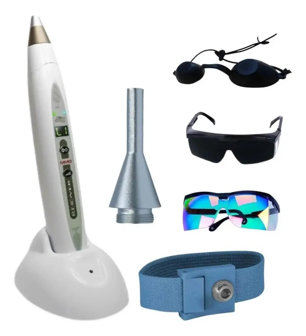 Laser Recover Mmo + Pulseira Ilib + Ponta Acupuntura