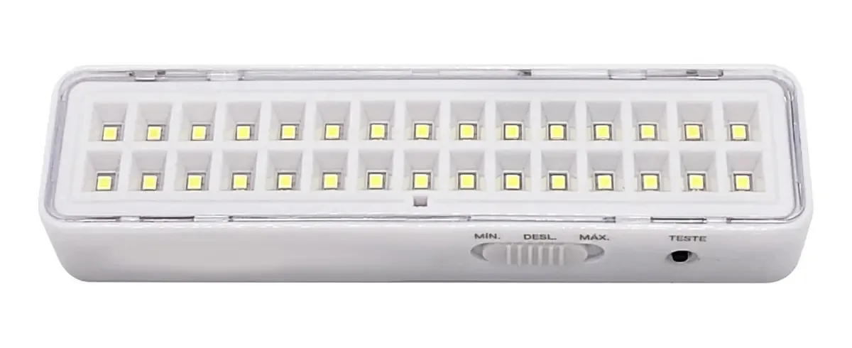 Luminária 30 Leds 24v Para Central Luz Emergencia