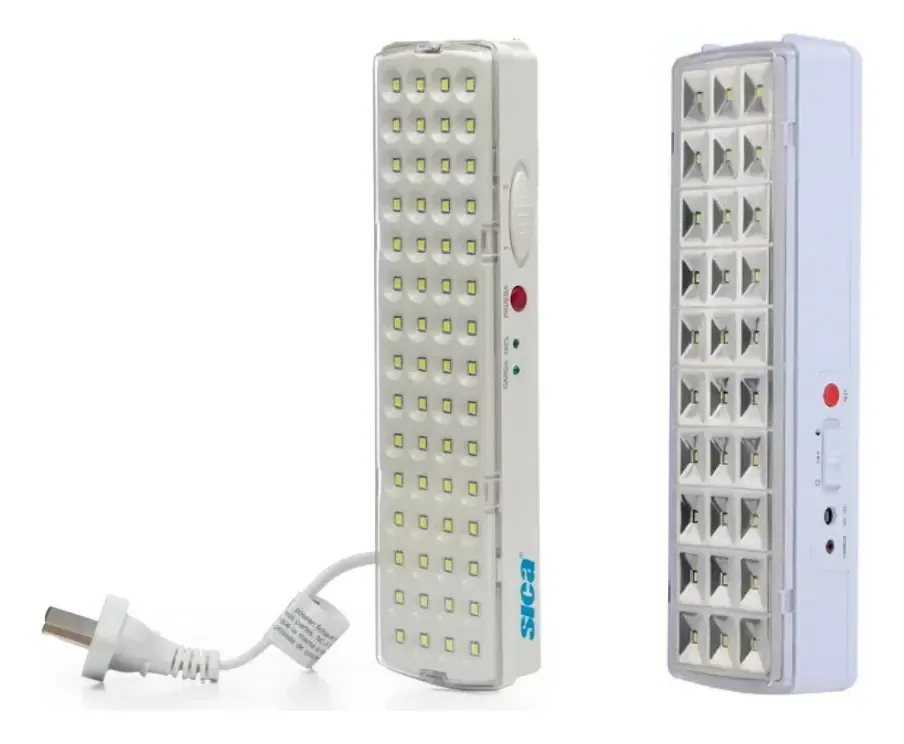 Combinação de luzes de emergência Sica 60 Leds + Osram Ledvance 30 Leds cor branca