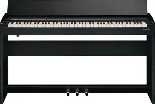 Piano vertical digital Roland F-140r Supernatural preto