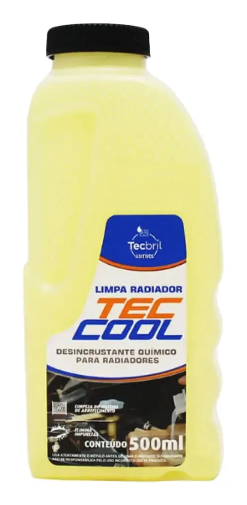 Limpa Radiador Tecbril 500ml Tira Ferrugem Residuos Sujeira