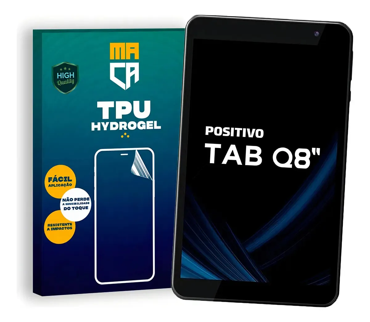 Película Hidrogel Anti Impacto Tablet Positivo Q8