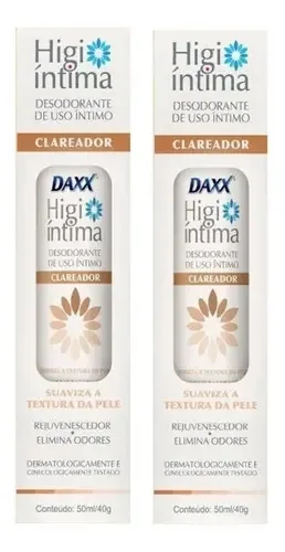 Desodorante em aerossol Daxx Higi Íntima