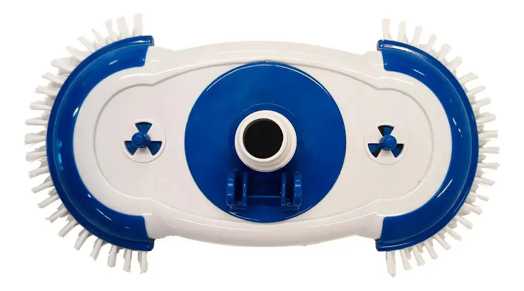 Pincel de fundo Nataclor com pincéis laterais para piscinas