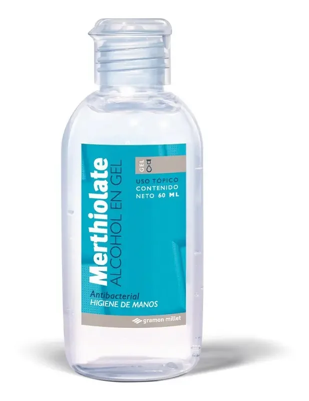 Gel de álcool mertiolato X 60ml