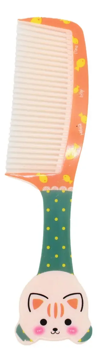 Pente Infantil Bichinhos Coloridos Fofos Cor Gato
