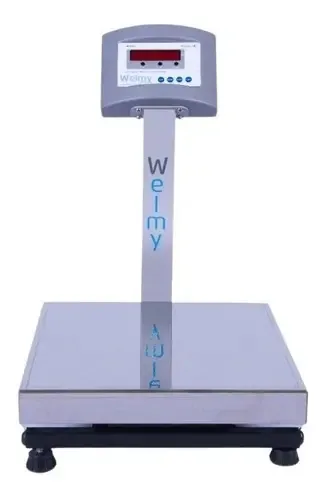 Balança Eletrônica Comercial Coluna 100kg 20g W100 Welmy
